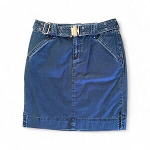 Liz Claiborne Vintage Denim Jean Skirt size 6 New with Tags
